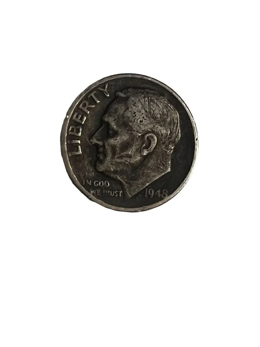 Rare 1948 D Roosevelt Silver Dime